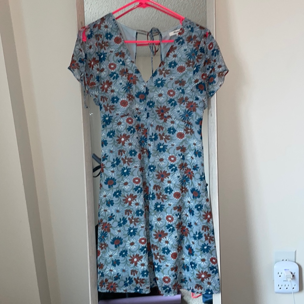 Size 4 Mini madewell  floral dress!!!